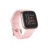 Fitbit Versa 2 Health & Fitness Smartwatch with Heart Rate, Music, Alexa Built-in, Sleep & Swim Tracking, Petal/Copper Rose, One Size (S & L Bands Included) (Renewed) view 1