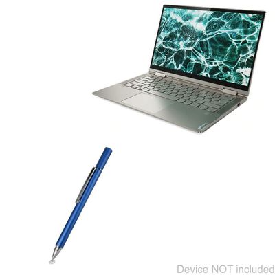 BoxWave Stylus Pen Compatible with Lenovo Yoga C740 (14 in) - FineTouch Capacitive Stylus, Super Precise Stylus Pen - Lunar Blue
