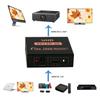 InstallerCCTV HDMI Audio Video Splitter 1 in 2 out, 4K Ultra HD Resolution, Powered HDMI Splitter for Dual Duplicate Monitors Ver 1.4 Certified for Full HD 1080P High Resolution & 3D Support view 3