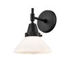 Innovations Lighting 447-1W-BK-W-LED Bare Bulb 1 Light Cord Set, Matte Black view 1