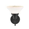 Innovations Lighting 447-1W-BK-W-LED Bare Bulb 1 Light Cord Set, Matte Black view 2