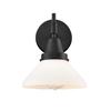 Innovations Lighting 447-1W-BK-W-LED Bare Bulb 1 Light Cord Set, Matte Black view 4