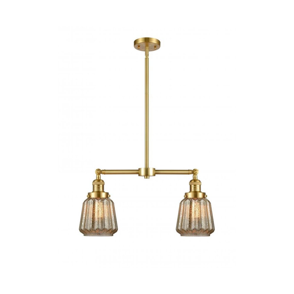 Innovations Lighting 209-SG-G146-LED Chatham 2 Light Chandelier