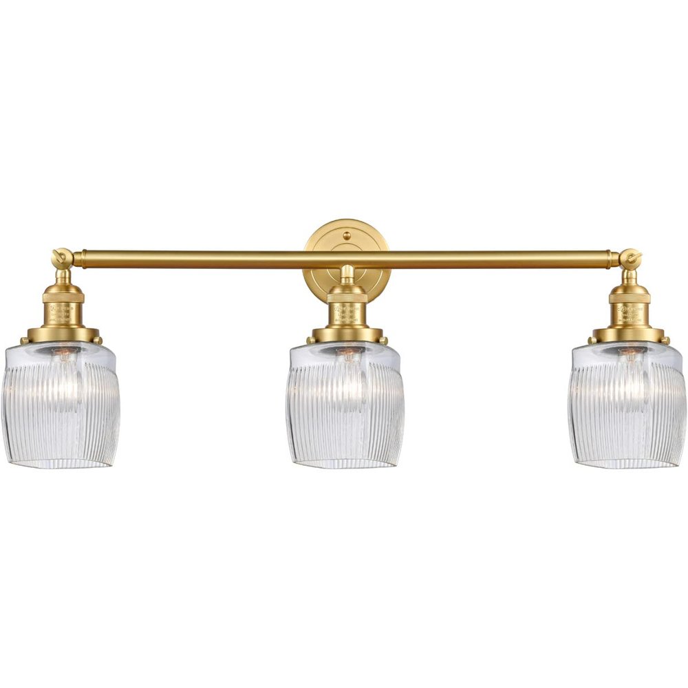 Innovations Lighting 205-SG-G302-LED Bare Bulb 1 Light Cord Set, Satin Gold
