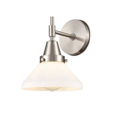 Innovations Lighting 447-1W-SN-W-LED Bare Bulb 1 Light Cord Set, Satin Nickel