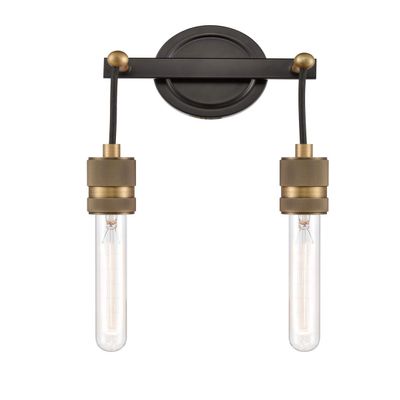 Innovations Lighting 444-2W-BAB-T9-7-LED Bare Bulb 1 Light Cord Set, Black Antique Brass