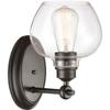Innovations Lighting 438-1W-BK-CL-LED Bare Bulb 1 Light Cord Set, Matte Black view 2