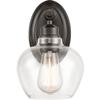 Innovations Lighting 438-1W-BK-CL-LED Bare Bulb 1 Light Cord Set, Matte Black view 3