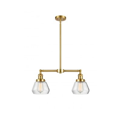 INNOVATIONS LIGHTING 209-SG-G172-LED Fulton 2 Light Chandelier