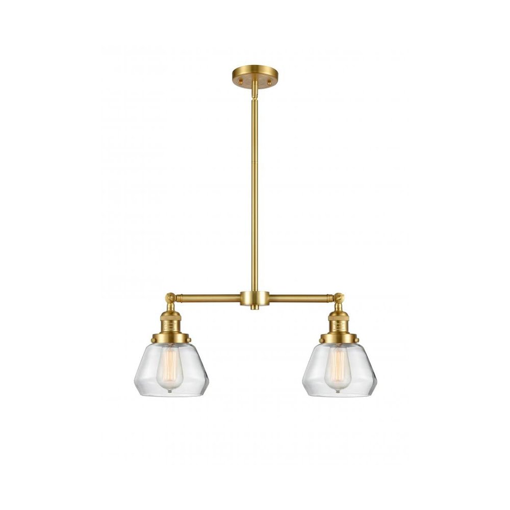 INNOVATIONS LIGHTING 209-SG-G172-LED Fulton 2 Light Chandelier