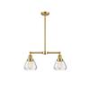 INNOVATIONS LIGHTING 209-SG-G172-LED Fulton 2 Light Chandelier view 1