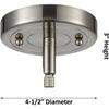 INNOVATIONS LIGHTING 209-SG-G172-LED Fulton 2 Light Chandelier view 2