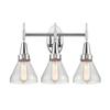 Innovations Lighting 447-3W-PC-SDY-LED Bare Bulb 1 Light Cord Set, Polished Chrome view 1