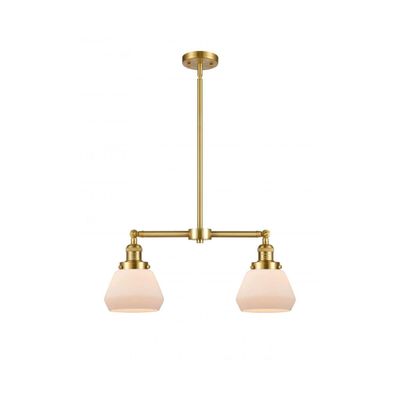 INNOVATIONS LIGHTING 209-SG-G171-LED Fulton 2 Light Chandelier