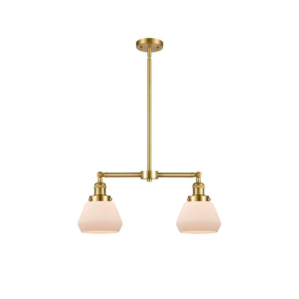 INNOVATIONS LIGHTING 209-SG-G171-LED Fulton 2 Light Chandelier