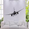 Airplane Boing 787 Wall Decal, Wall Decor Home, College Student, Dorm Kids Room Airplane, Sticker Aviation Decor (15" H x 57" W) view 3