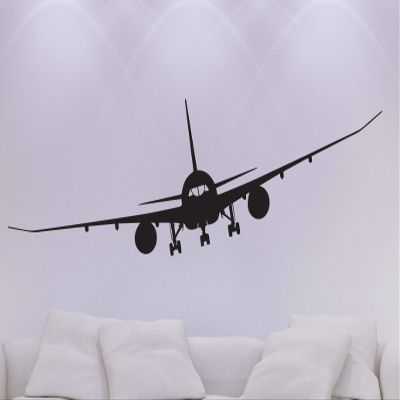 Airplane Boing 787 Wall Decal | Aviation Decor for College Students & Kids' Dorm Rooms