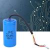 CD60 Capacitor, 100uf 5% 250VAC 50/60Hz Round Run Start Capacitor, for Air Conditioner or AC Motor and Fan Starting view 3