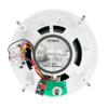 Rockville Commercial Audio Bundle: (4) CC80T White 8" 70V Ceiling Speakers for Restaurant/Bar with RCS80-1 60W 70V Amplifier with Bluetooth, VOL70100 Wall Volume Controller, 6-Items view 4