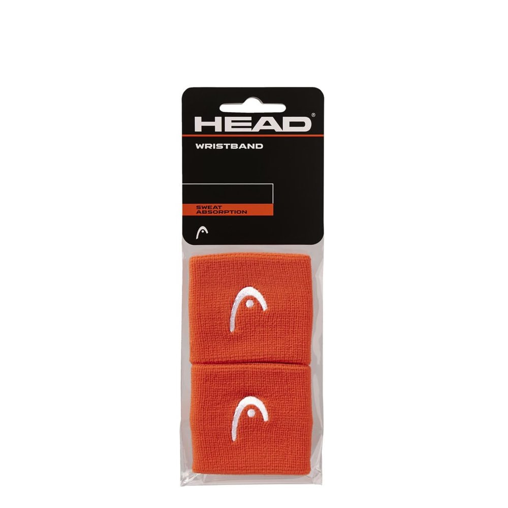 Head Unisex  Adult's 2,5 Schweiband Sweatband, Orange, Standard Size