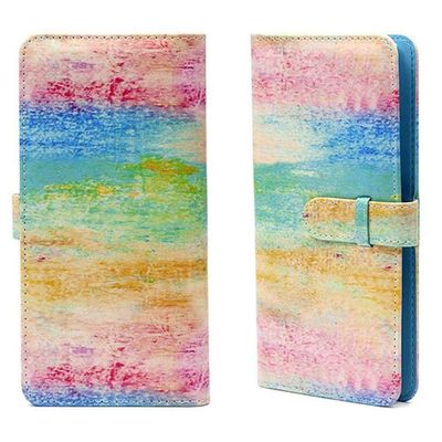 Epicgadget 96 Pocket Mini Film PU Leather Photo Album for Fujifilm Instax Mini 9 8 90 8+ 26 7s Instant Camera Film Polaroid Snap Zip Z2300 PIC-300 Film (Crayon Rainbow)