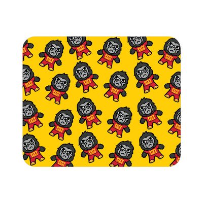 OTM Essentials Pittsburg State University Standard Fabric Mouse Pad, Desk Accessories, Standard Fabric Gaming Mouse Pad, Tokyodachi Mascot All Over