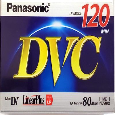Panasonic AY-DVM80FF MiniDV 80 Min Tape (120 Min LP)