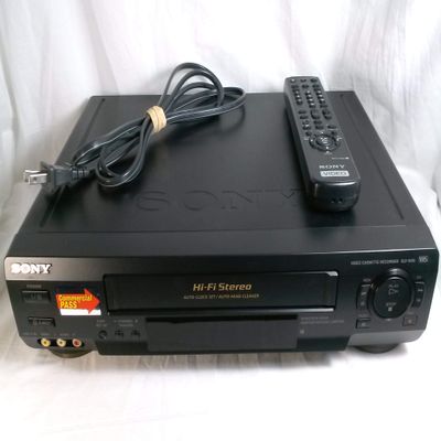 Sony SLV-N50 Hi-Fi Stereo VHS VCR (Renewed)