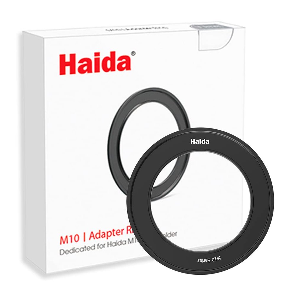 Haida Aluminum Alloy Material Filter Adapter Ring 37mm to 95mm for M10 Drop-in Filters