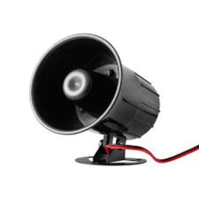 PATRON Car Alarm Viper Scytek Autopage Siren Speaker w Backup Battery