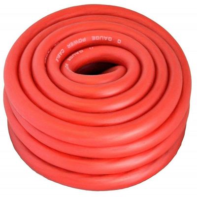 PATRON 4 Gauge Orange Amplifier Power/Ground 4 Wire 20 Feet Superflex Cable