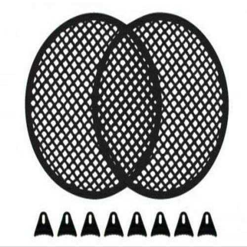 2 Patron 15" SubWoofer Metal Mesh Cover Waffle Speaker Grill Protect Guard DJ