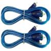 10 MK AUDIO 15' RCA Stereo Plug Cable 2 Male to 2 Male Car Stereo Marine Home Au view 3