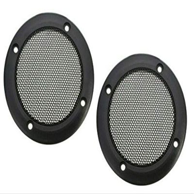 (2) MK Audio Universal 3.5" Speaker COAXIAL Component Protective Grill Cover