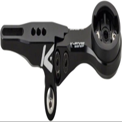 K-Edge | Integrated Handlebar System Bicycle Computer Combo Mount | for Garmin GPS Devices | Black