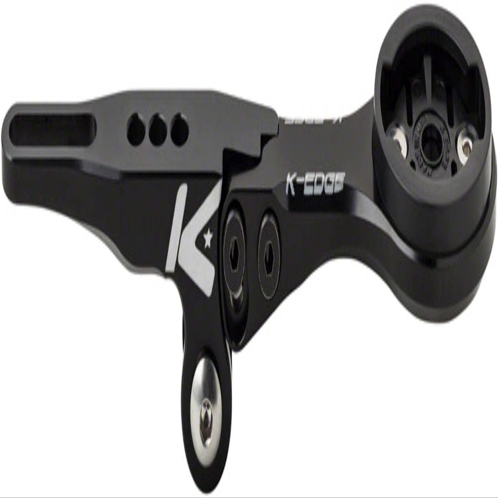 K-Edge | Integrated Handlebar System Bicycle Computer Combo Mount | for Garmin GPS Devices | Black