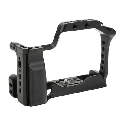 Camera Cage for M50/M5, Aluminum Alloy Protective Frame Case Expansion Vlogging Video Film Movie Making Stabilizer Rig with Handle and 1/4" 3/8'' Screw Cold Shoe Mount