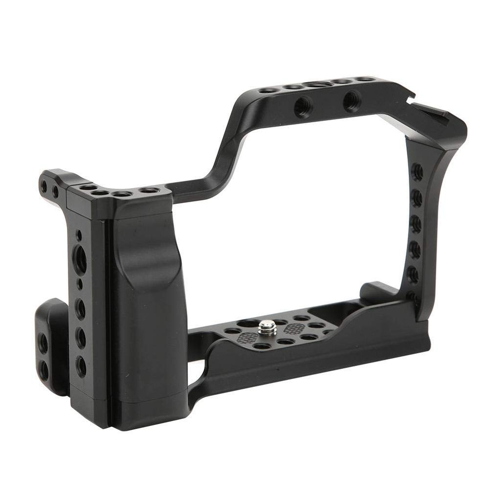 Camera Cage for M50/M5, Aluminum Alloy Protective Frame Case Expansion Vlogging Video Film Movie Making Stabilizer Rig with Handle and 1/4" 3/8'' Screw Cold Shoe Mount