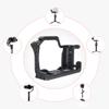Camera Cage for M50/M5, Aluminum Alloy Protective Frame Case Expansion Vlogging Video Film Movie Making Stabilizer Rig with Handle and 1/4" 3/8'' Screw Cold Shoe Mount view 4