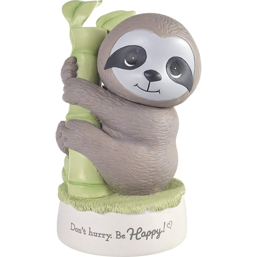 Precious Moments 193424I Don't Hurry Be Happy Sloth Wireless Speaker