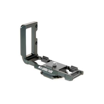 3 Legged Thing Zayla Dedicated Camera L-Bracket - Arca Swiss Compatible L-Bracket for Nikon Z50 Landscape and Portrait Photography - Metallic Slate Grey (Zayla-PD-G)