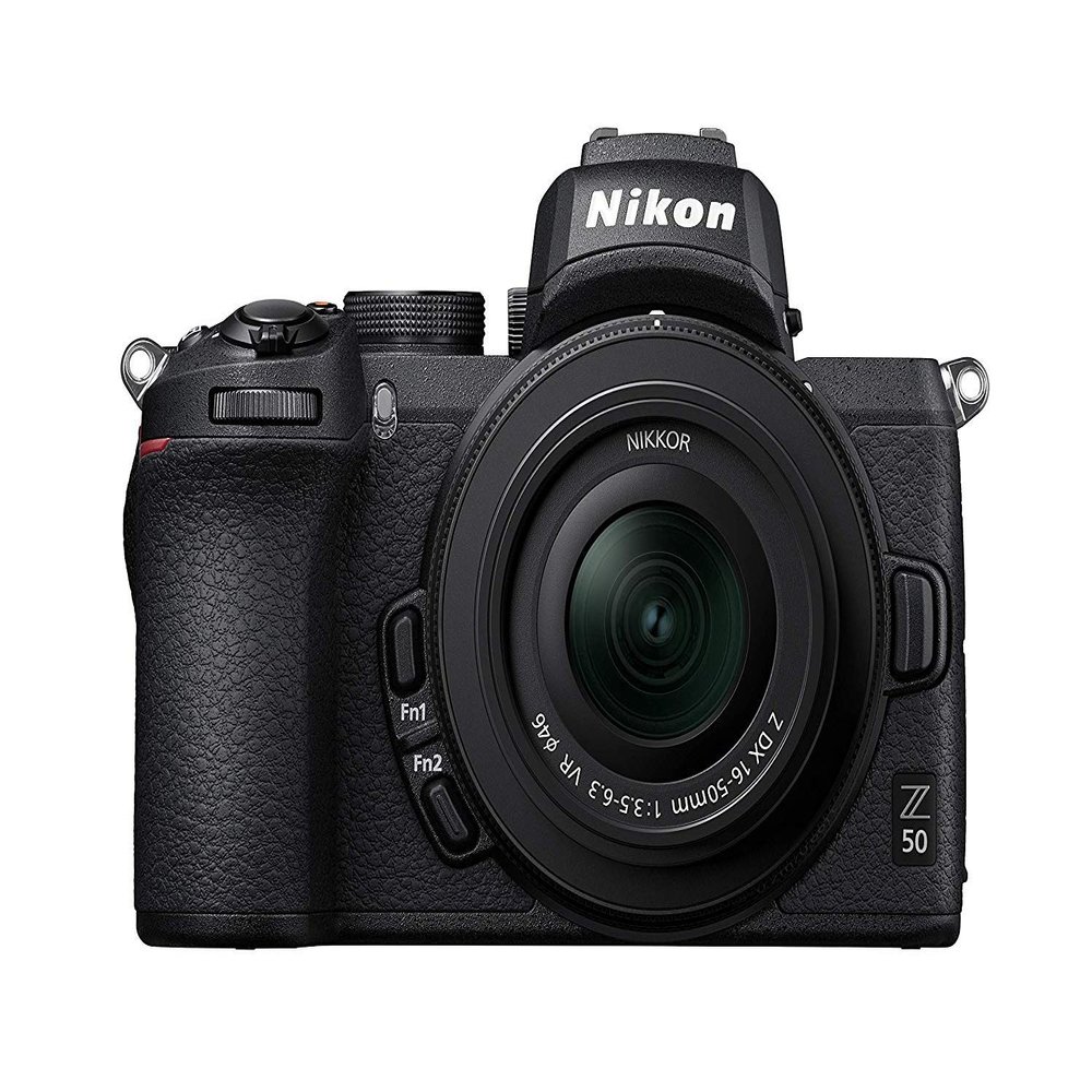 Nikon Z 50 DX-Format Mirrorless Camera Body with NIKKOR Z DX 16-50mm f/3.5-6.3 VR Lens (Renewed)