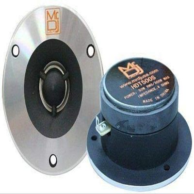 Mr. Dj HDT500S Pair 4-Inch Titanium Bullet High Compression Tweeter