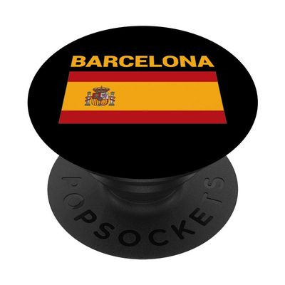 Spanish Espana Barcelona Spain PopSockets Grip and Stand for Phones and Tablets