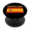 Spanish Espana Barcelona Spain PopSockets Grip and Stand for Phones and Tablets view 1
