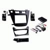 Carxtc Double or Single Din Install Car Stereo Dash Kit for a Aftermarket Radio Fits 2011-2012 Buick Regal w/Monochrome Screen, Push Start Trim Bezel is Black view 1