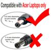 AC Adapter Compatible with Acer Nitro 5 AN517-52, AN517-52-52T3; Acer Nitro 7 Gaming AN715, AN715-51, AN715-51-70TG, AN715-51-73BU, AN715-51-752B, AN715-51-752B view 3