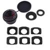 1.5X Fixed Viewfinder Eyepiece Magnifier Eyecup for DSLR Camera 1.51X Viewfinder Magnifier with Cover, Eyepatch, Viewfinder Mount Base view 1