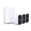 eufy Security, eufyCam 2C 3-Cam Kit, Wireless Home Security System with 180-Day Battery Life, 1080p HD, IP67, Night Vision, No Monthly Fee (Renewed) view 1