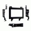 Carxtc Double and Single Din Install Car Stereo Dash Kit, Wire Harness and Antenna Adapter for a Aftermarket Radio Fits 1995-1997 GMC Jimmy Trim Bezel is Black view 1